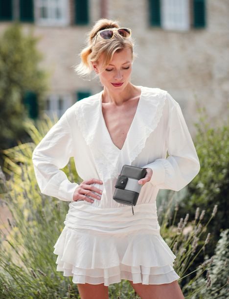 Talli Tammy Striped Black