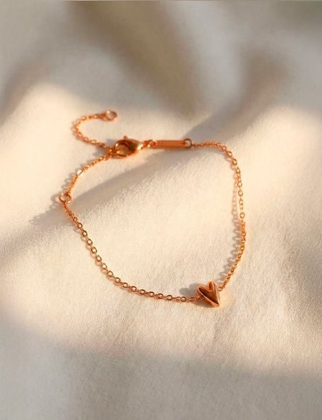 Zapestnica Amora Rose Gold