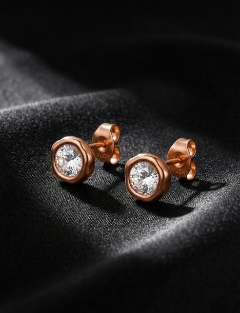 Uhani Ellin Rose Gold