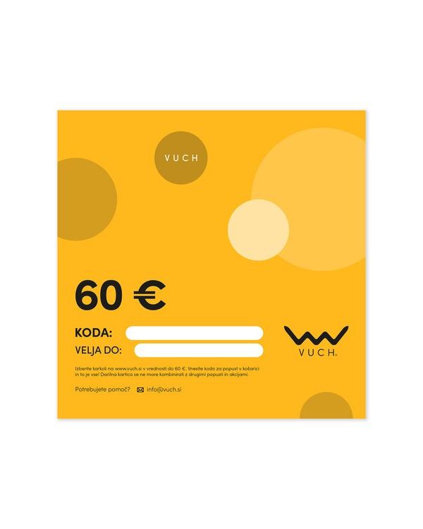 E-darilne kartice 60 €