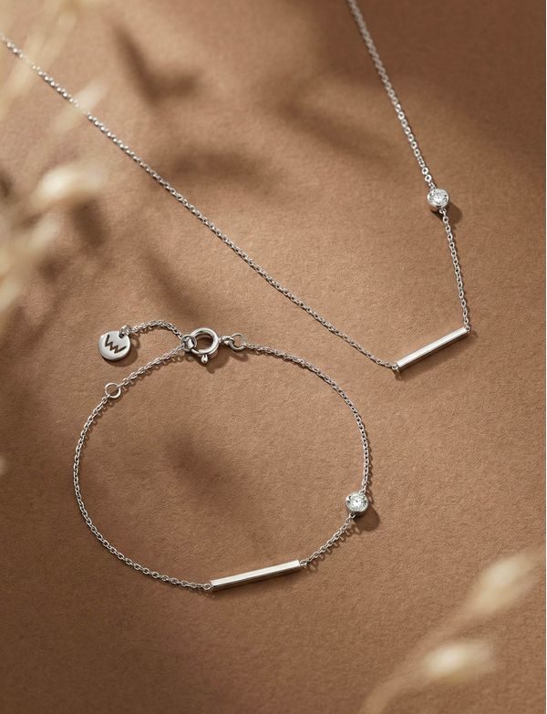 Ogrlica Ederne Silver