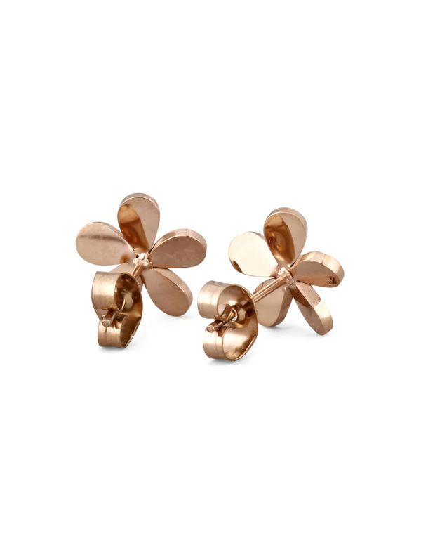 Uhani Fleurette Rosegold