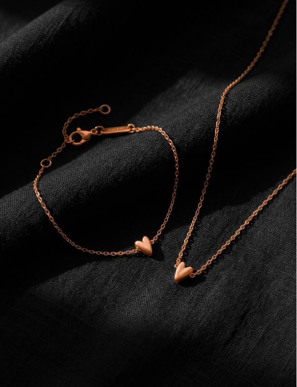 Zapestnica Amora Rose Gold