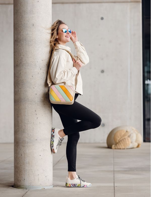 Massimo Striped Beige