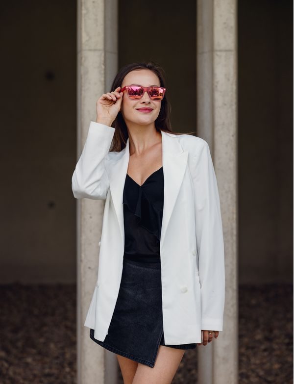 Ferdy Light Pink polarizacijska sončna očala