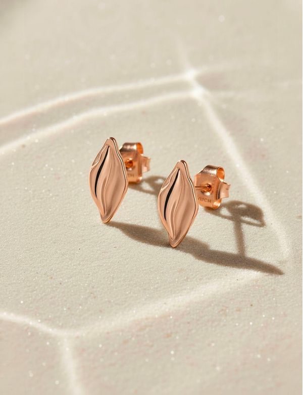 Uhani Virela Rose Gold