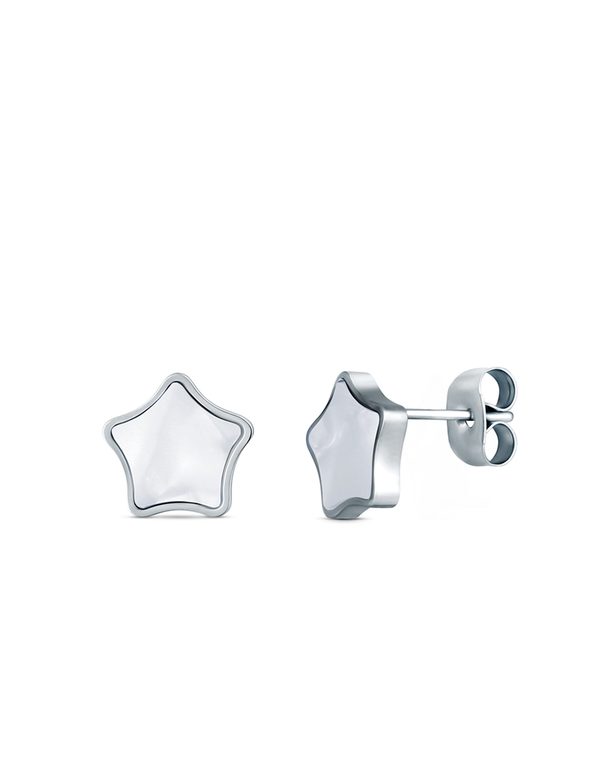 Uhani Moore Silver