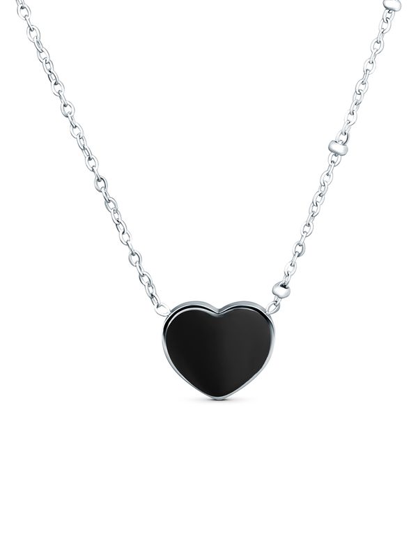 Ogrlica Sophie Heart Black
