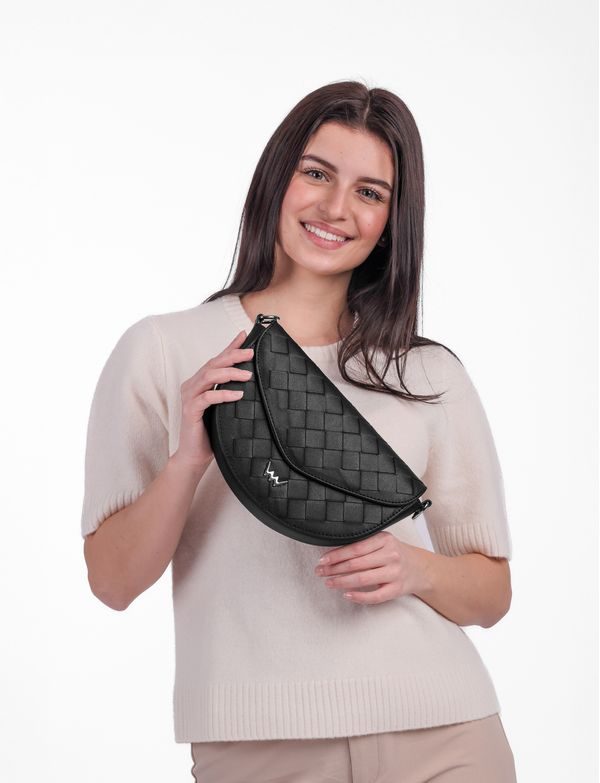 Tricia Intrecciato Black