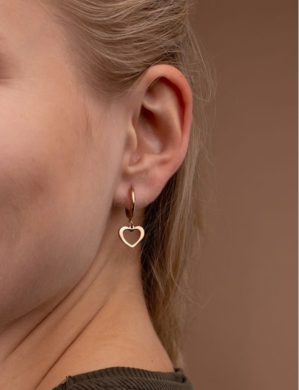 Uhani Glimmer Rose Gold