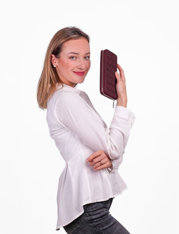 Nightie Nicci Intrecciato Wine Red