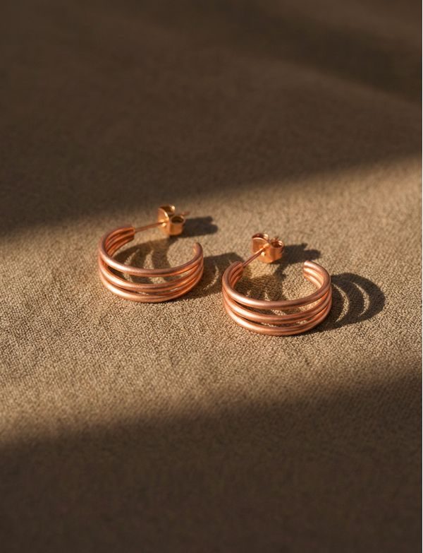 Uhani Elegy Rose Gold