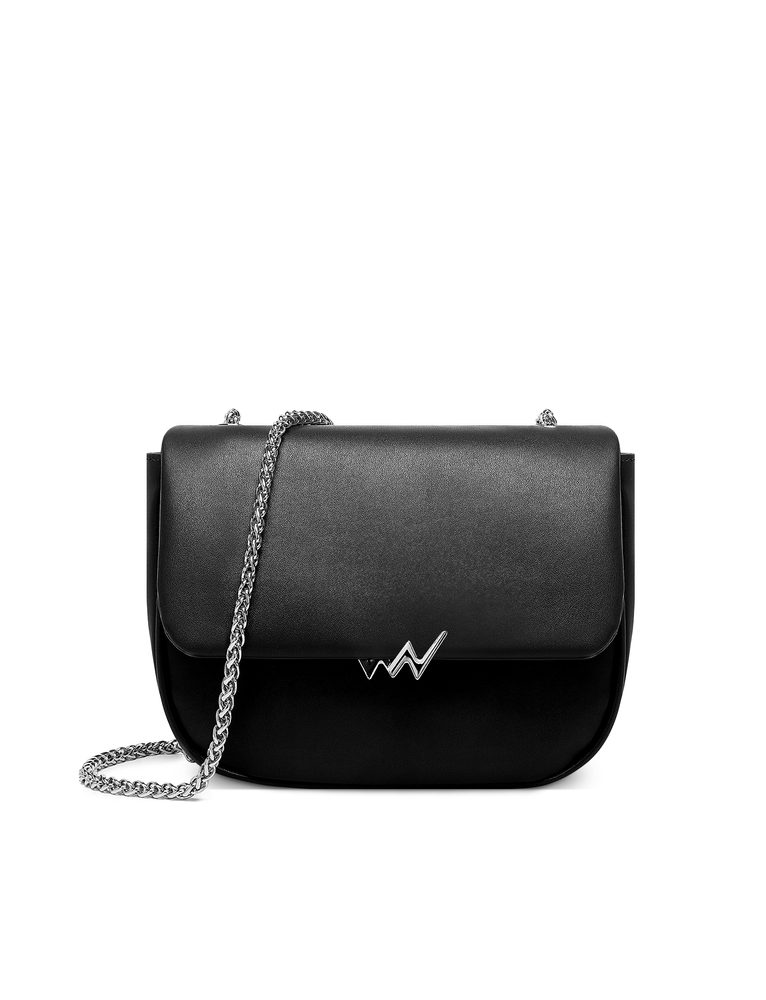 VUCH Orietta Black.

Elegantna mini torba
Glavno zatvaranje na magnet
Unutarnji pretinac za sitnice i džep na patent
Crossbody remen s lancem
 Mini torbice
Mobitel, novčanik, ključevi, ništa više.