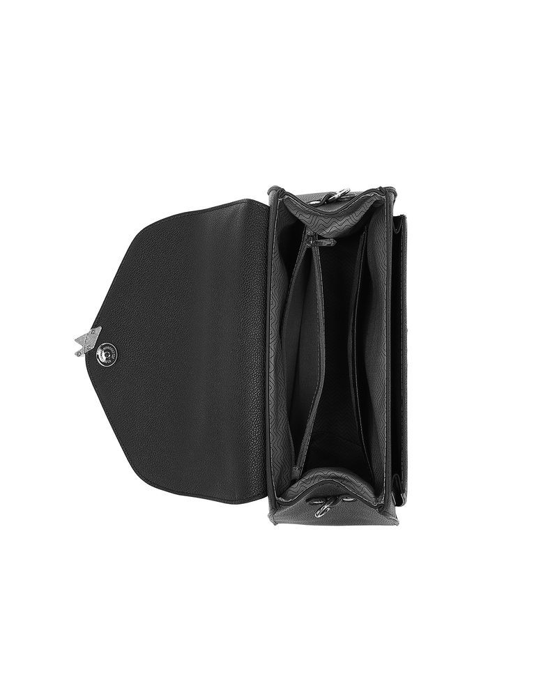 VUCH Bryna Black.

Robusna torbica sa čvrstim dnom koja stoji na 4 metalne nogice
Metalni lančić s kožnom postavom za ugodnije nošenje
Zatvaranje glavnog džepa patentnim zatvaračem i preklopom s dizajnerskom magnetskom kopčom
Dvije ručke koje drže svoj oblik i kojima se lako rukuje
 Ručne torbice
Razmišljate o kupnji torbice koja vam nikada neće uteći iz ruku?