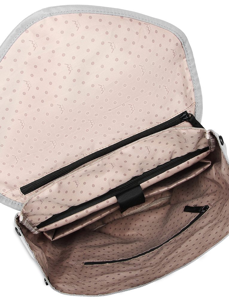 VUCH Joanna Jaunt Grey.

Glavno zatvaranje na magnet
Dva vanjska džepa za bocu
Ojačani džep za laptop
Prostrani sigurnosni džep na leđima ispod remena
Unutarnji džepići na patent
Podstavljena leđa i ramenski remeni za udobno nošenje
 Ruksaci
Vremena kada su ruksaci značili samo školske torbe ili sportske komade za planinske ture davno su prošla.