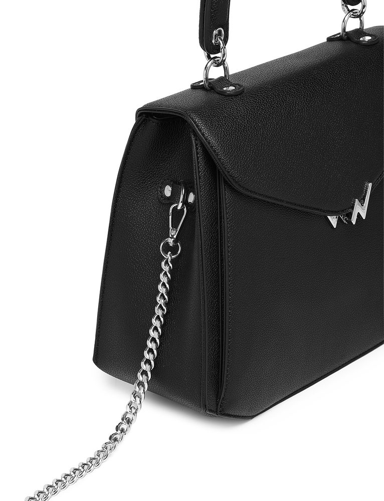 VUCH Bryna Black.

Robusna torbica sa čvrstim dnom koja stoji na 4 metalne nogice
Metalni lančić s kožnom postavom za ugodnije nošenje
Zatvaranje glavnog džepa patentnim zatvaračem i preklopom s dizajnerskom magnetskom kopčom
Dvije ručke koje drže svoj oblik i kojima se lako rukuje
 Ručne torbice
Razmišljate o kupnji torbice koja vam nikada neće uteći iz ruku?