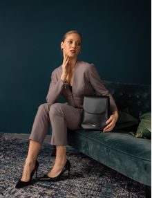 Joanna Leather Green