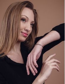 Narukvica Glimmer Rose Gold