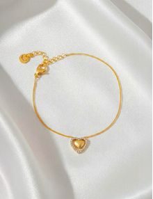 Narukvica Shiny Heart Black