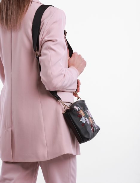 Coalie Flowers Black