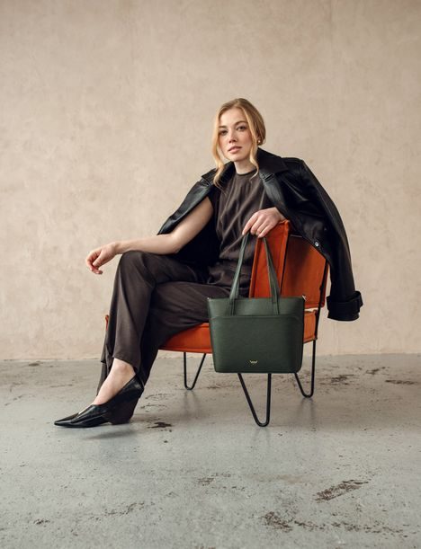 Neela Grace Dark Green