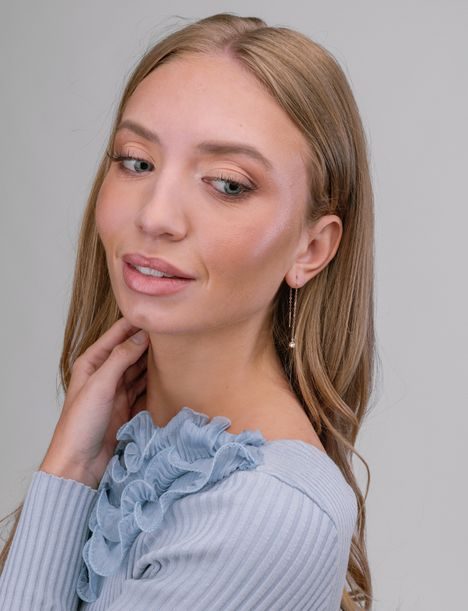 Naušnice Saria Rose Gold