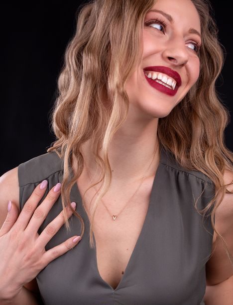 Ogrlica Amora Rose Gold