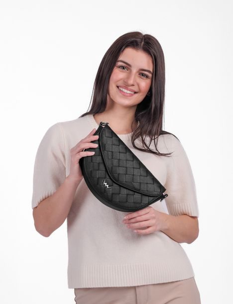 Tricia Intrecciato Black