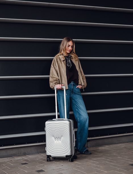 Precious Silver mali putni kofer