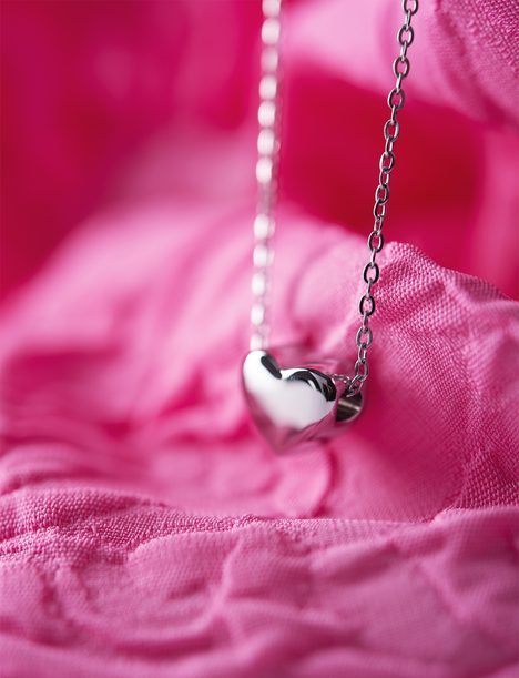 Ogrlica Deep Love Silver