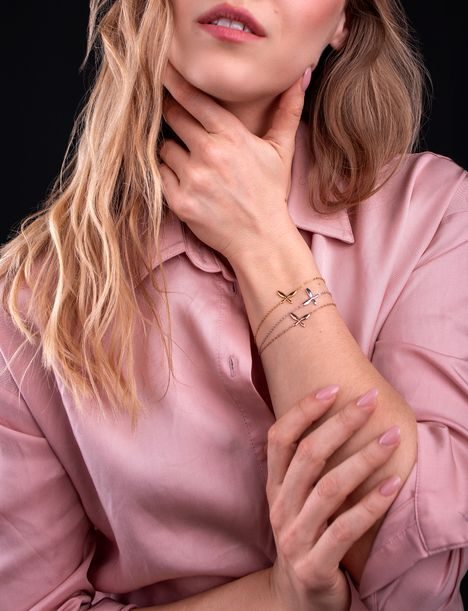 Narukvica Elaria Rose Gold