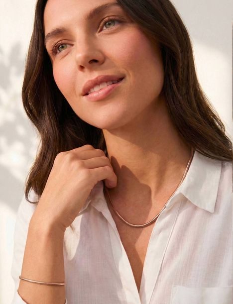 Ogrlica Olen Rose Gold