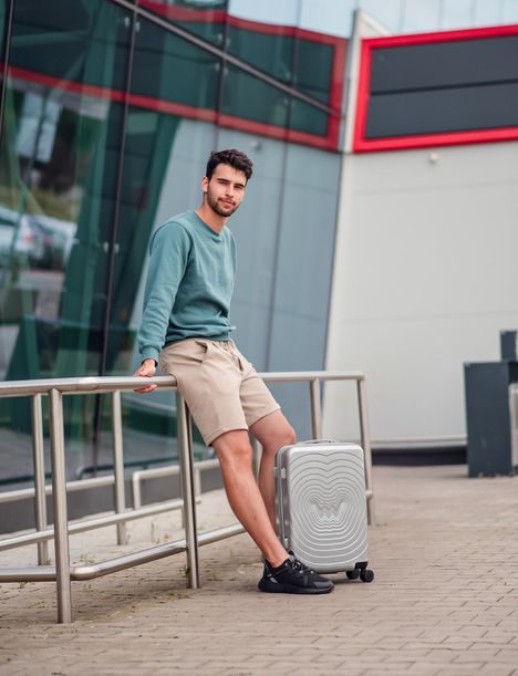 Precious Silver mali putni kofer