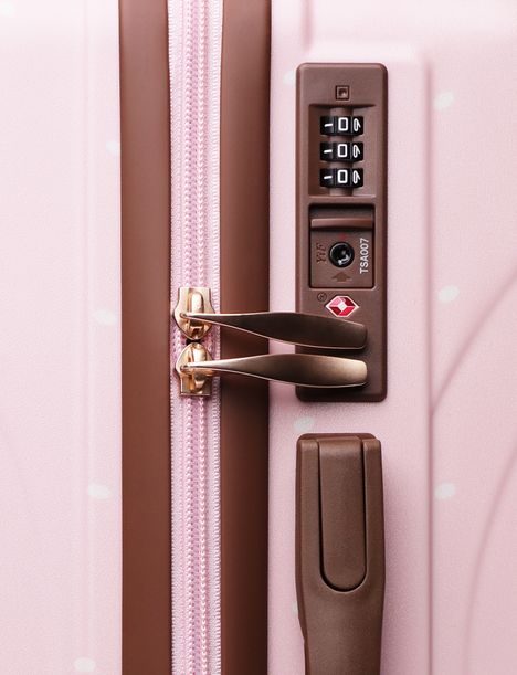 Precious Dotty Pink mali putni kofer