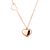 Ogrlica Inlove Rose Gold