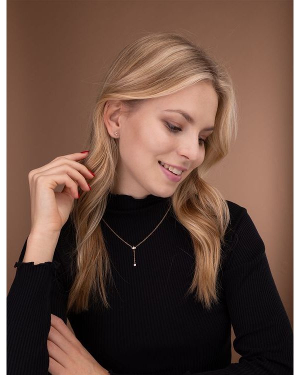 Ogrlica Krystel Rose Gold