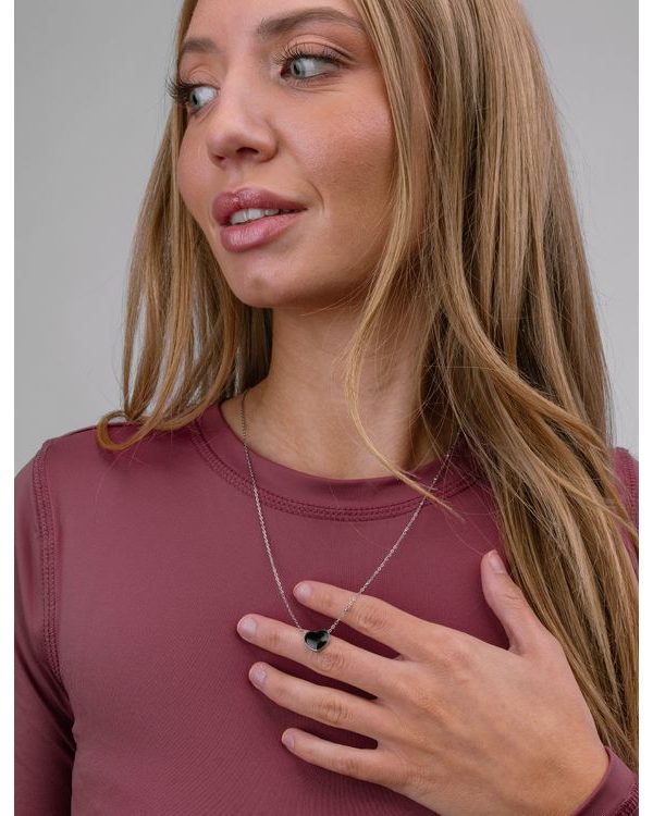 Ogrlica Sophie Heart Black
