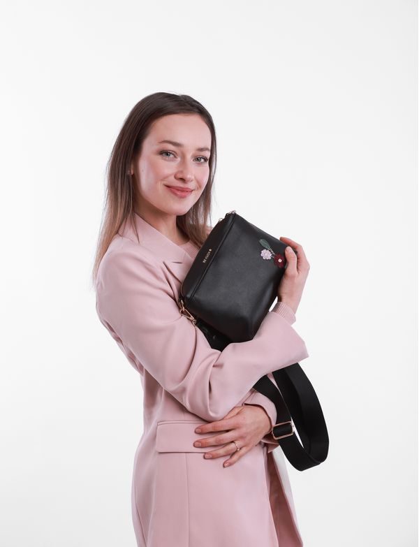 Coalie Flowers Black