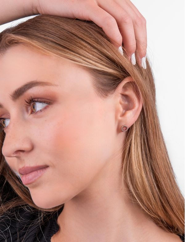 Naušnice Elorina Rose Gold