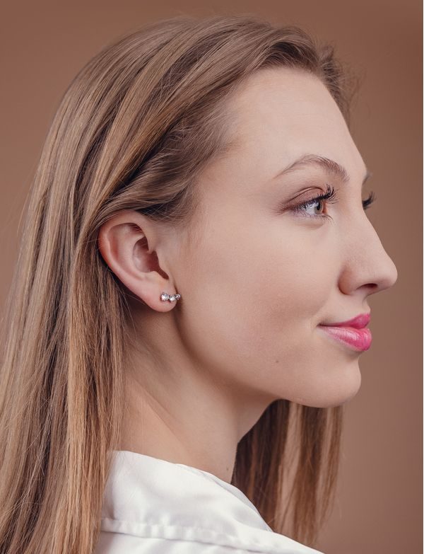 Naušnice Patis Silver