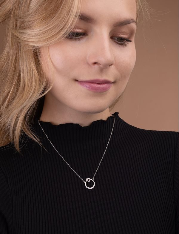 Ogrlica Feliya Silver