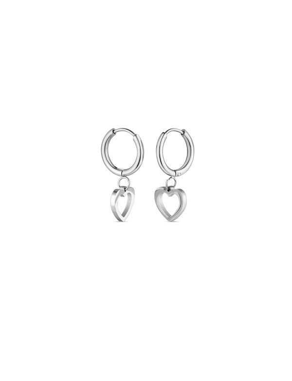 Naušnice Glimmer Silver