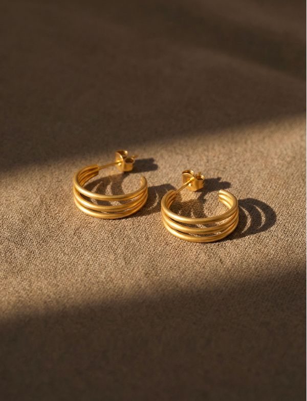 Naušnice Elegy Gold