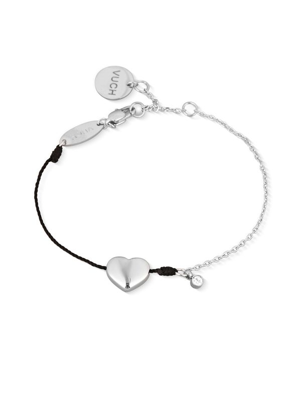 Narukvica Shiny Heart Black