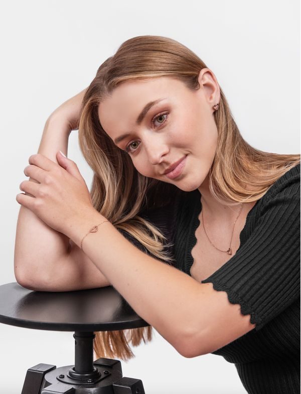 Narukvica Arisca Rose Gold