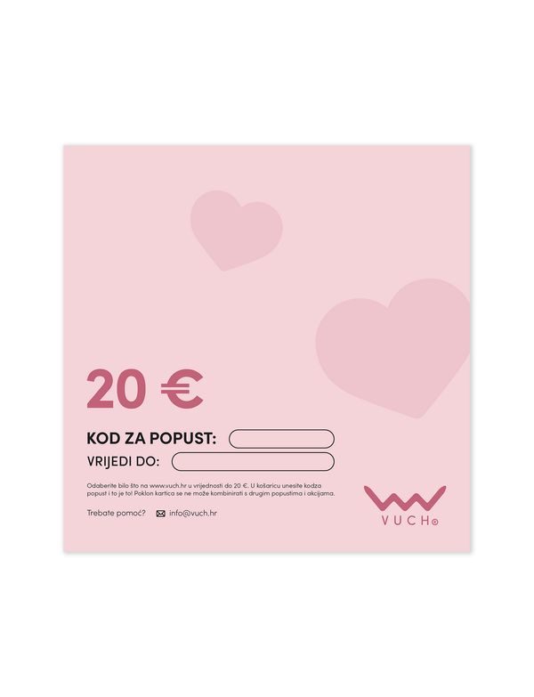 E-poklon kartice 20 €