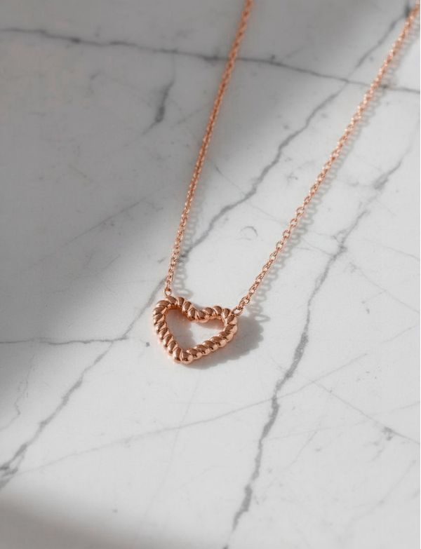 Ogrlica Arisca Rose Gold