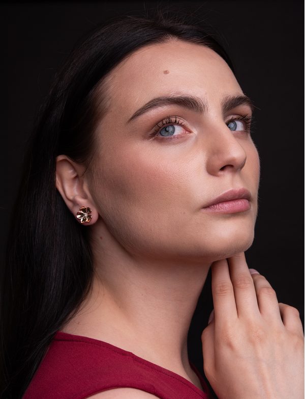 Naušnice Floret Rose Gold