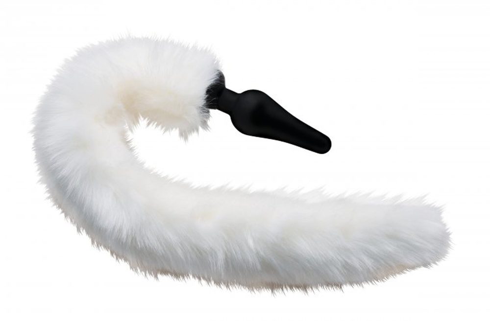 Tailz White Fox Tail and Ears Set - Obrázek 4