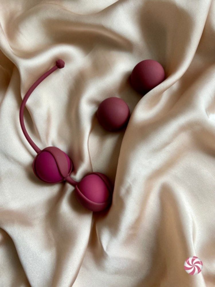 Lola Games Vaginal Balls Set Love Story Valkyrie Wine Red (obrázek 6)